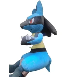 Sitzender Xxl Lucario Plusch Puppe Pokemon (Ca. 48Cm)