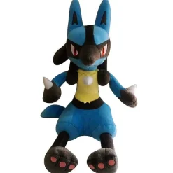 Sitzender Xxl Lucario Plusch Puppe Pokemon (Ca. 48Cm)
