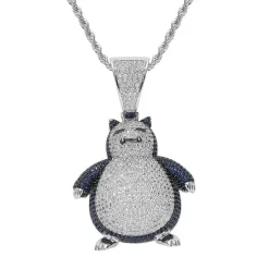 Snorlax Relaxo Hip Hop Kette