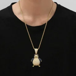 Snorlax Relaxo Hip Hop Kette