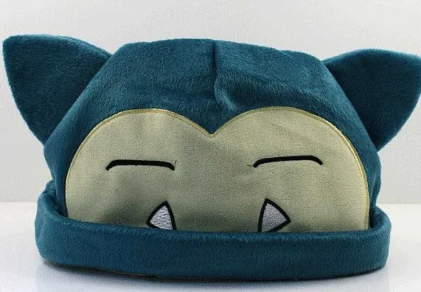 Snorlax Relaxo Mutze Cosplay Beanie