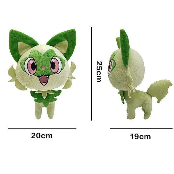 Sprigatito Felori Kuscheltier Pokemon (Ca.25X20Cm)