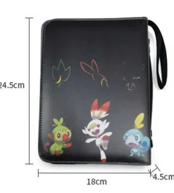 Stabile Pokemon Sammel Karten Schutz Tasche Fur 200 Oder 400 Karten