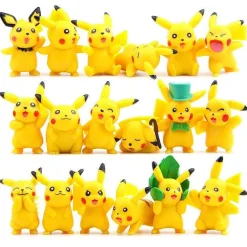 18 Stk. Pikachu Figuren (Ca. 4Cm)