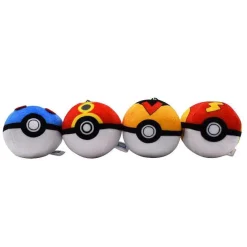 15 Stk. Pokemon Ball Plusch Keychain Masterball Kollektion