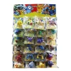 24 Stk. Pokemon Figuren (Ca. 2-6Cm) Mit Karten