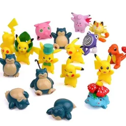 17 Stk. Pokemon Figuren Set: Pikachu Jigglypuff Uvm.