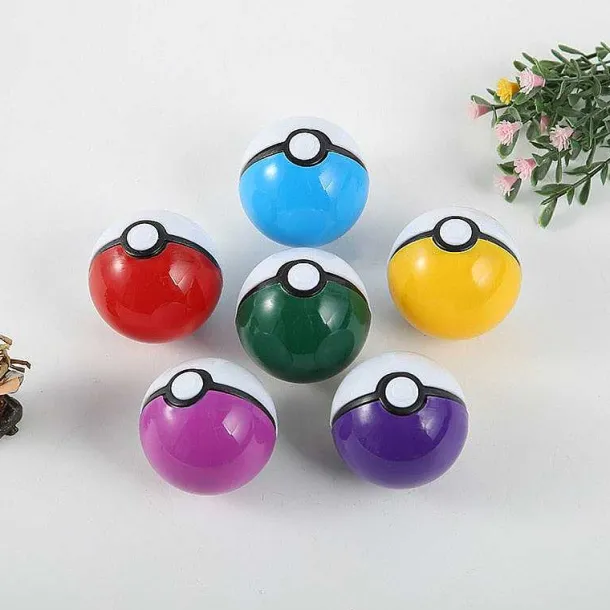 50 Stuck Pokemon Pokebälle, Gefullt Mit Figuren Und Sticker