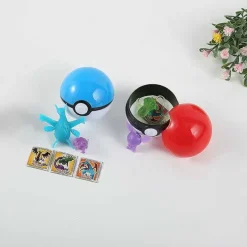 50 Stuck Pokemon Pokebälle, Gefullt Mit Figuren Und Sticker