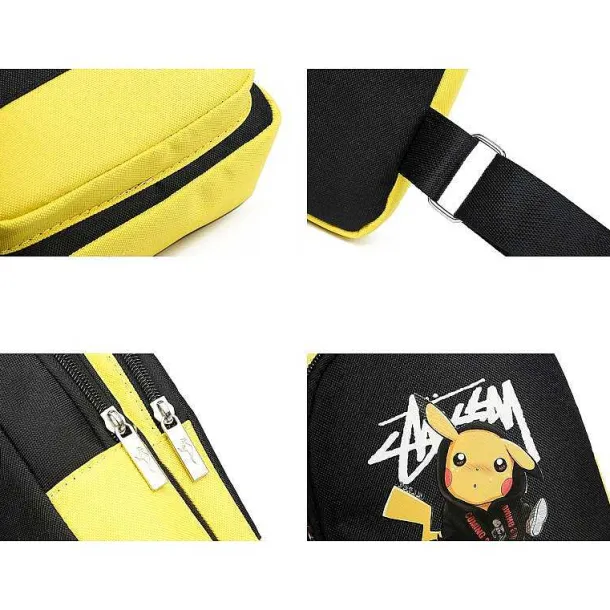 Stylishe Pikachu Sling Bag Schulter Tasche