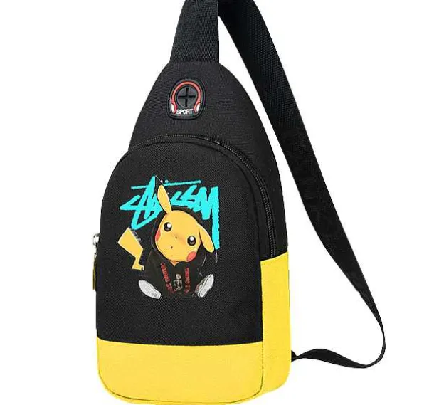 Stylishe Pikachu Sling Bag Schulter Tasche