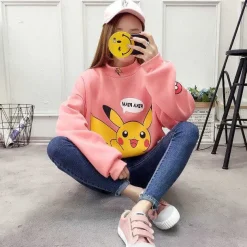 Stylisher Pokemon Pikachu Sweater Uberlange