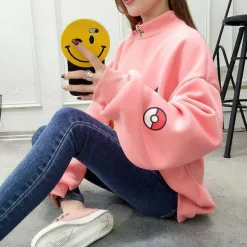 Stylisher Pokemon Pikachu Sweater Uberlange
