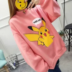 Stylisher Pokemon Pikachu Sweater Uberlange