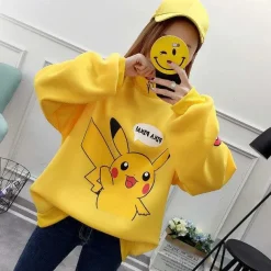 Stylisher Pokemon Pikachu Sweater Uberlange