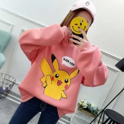 Stylisher Pokemon Pikachu Sweater Uberlange