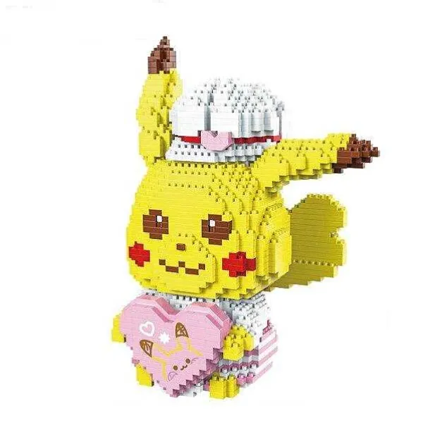 Suse Pikachu Baustein Figuren (6 Motive Zur Auswahl)