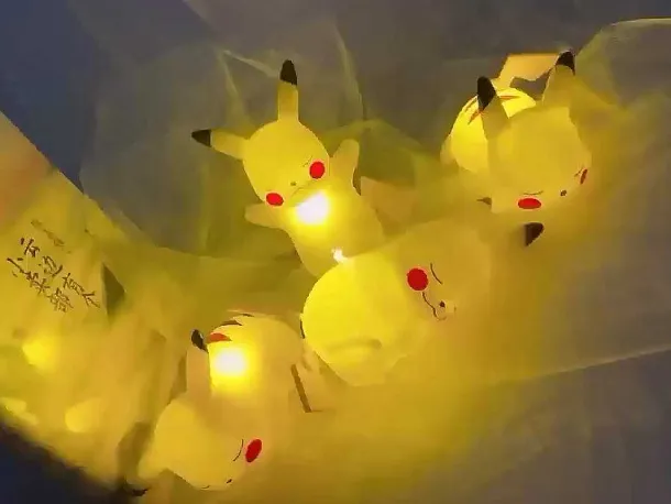 Suse Pikachu Lampe Nachtlicht In Verschiedenen Motiven