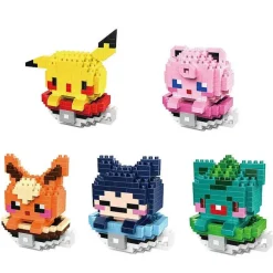 Suse Pokemon Baustein Figuren In Verschiedenen Motiven