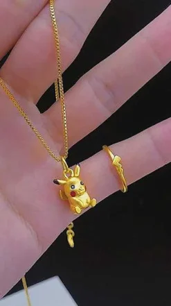 Suse Pokemon Pikachu Halsketten Oder Ringe