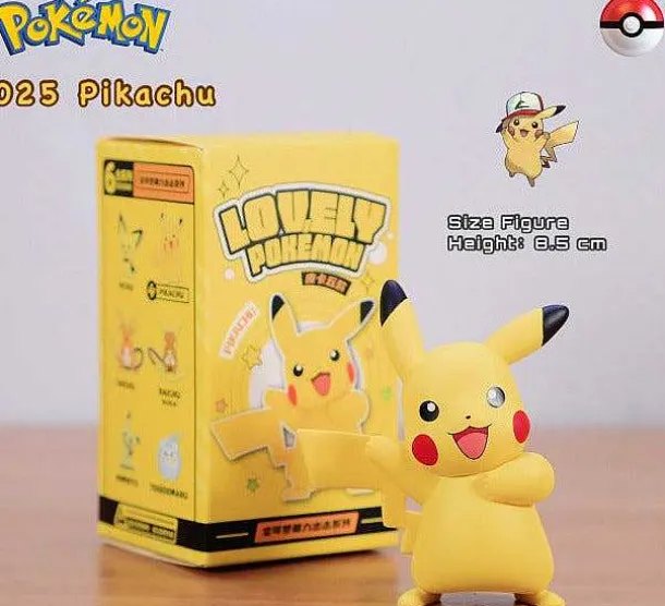 Suse Pokemon Pikachu Sammel Figuren (Ca. 6-8Cm)