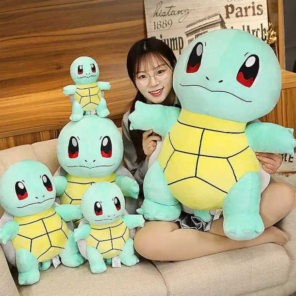 Suser Schiggy Squirtle Plusch Pokemon (10-50Cm)