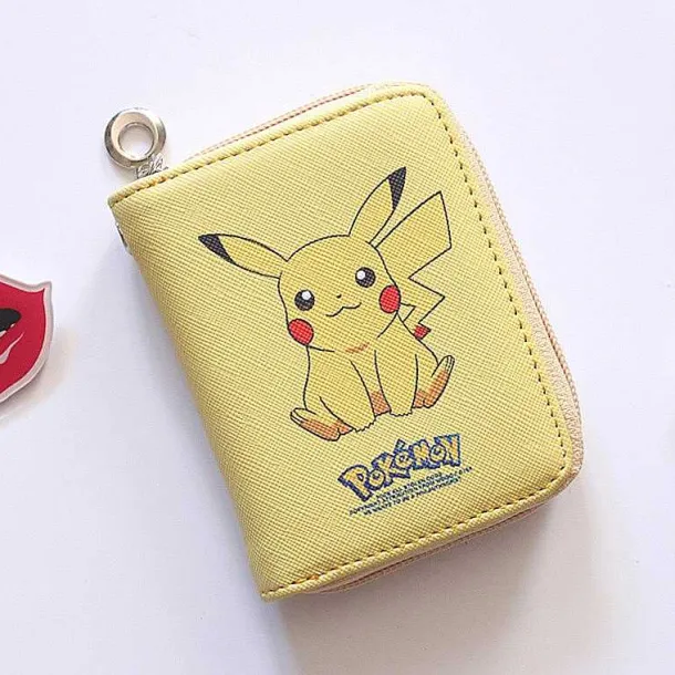 Suses Pokemon Portemonnaie Mit Pikachu Aufdruck In Verschiedenen Motiven