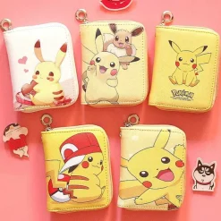 Suses Pokemon Portemonnaie Mit Pikachu Aufdruck In Verschiedenen Motiven