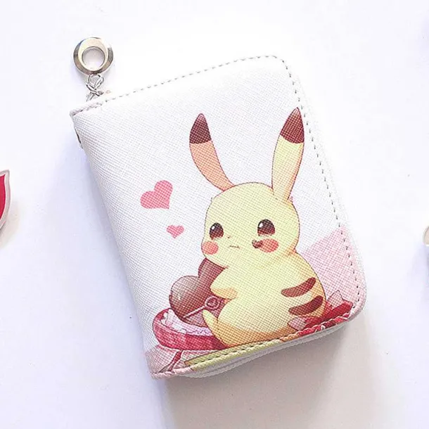 Suses Pokemon Portemonnaie Mit Pikachu Aufdruck In Verschiedenen Motiven