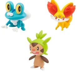 Tomy Wct Pokemon Figuren Pikachu Piplup Vulpix Meowth Cubone Marshadow Axew Keldeo Ca. 4Cm