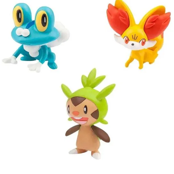 Tomy Wct Pokemon Figuren Pikachu Piplup Vulpix Meowth Cubone Marshadow Axew Keldeo Ca. 4Cm