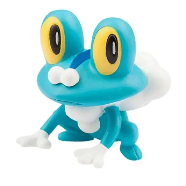 Tomy Wct Pokemon Figuren Pikachu Piplup Vulpix Meowth Cubone Marshadow Axew Keldeo Ca. 4Cm