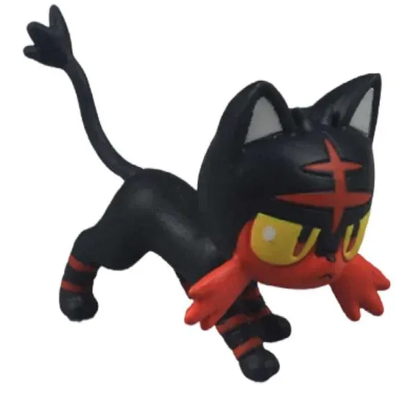 Tomy Wct Pokemon Figuren Pikachu Piplup Vulpix Meowth Cubone Marshadow Axew Keldeo Ca. 4Cm