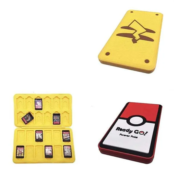 Tragetasche Schutzcase Fur 24 Switch Spiele Im Pokemon Design