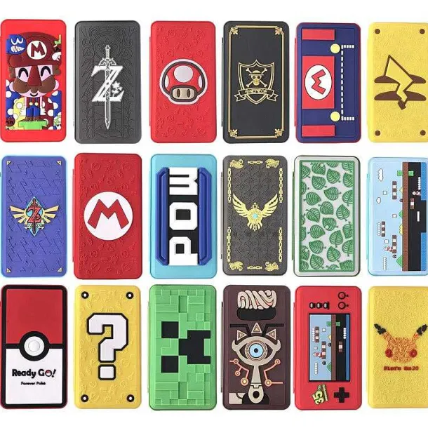 Tragetasche Schutzcase Fur 24 Switch Spiele Im Pokemon Design