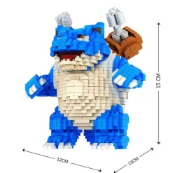 Turtok / Blastoise Pokemon Baustein Set
