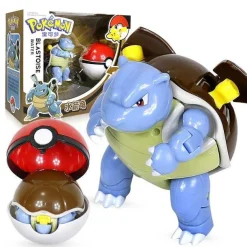 Turtok (Blastoise) Pokemon Spielzeug Set Mit Figur Und Pokeball