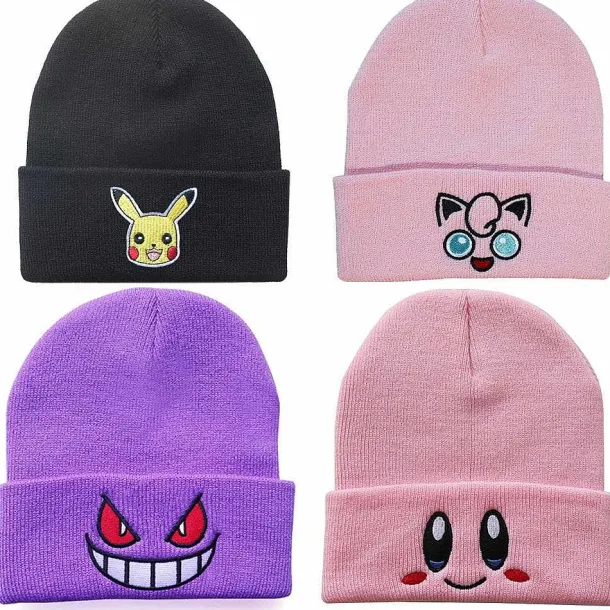 Unisex Pokemon Wollmutze In Vielen Motiven