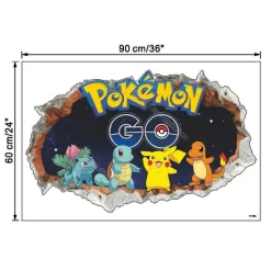 Wandsticker In Verschiedenen Pokemon Motiven