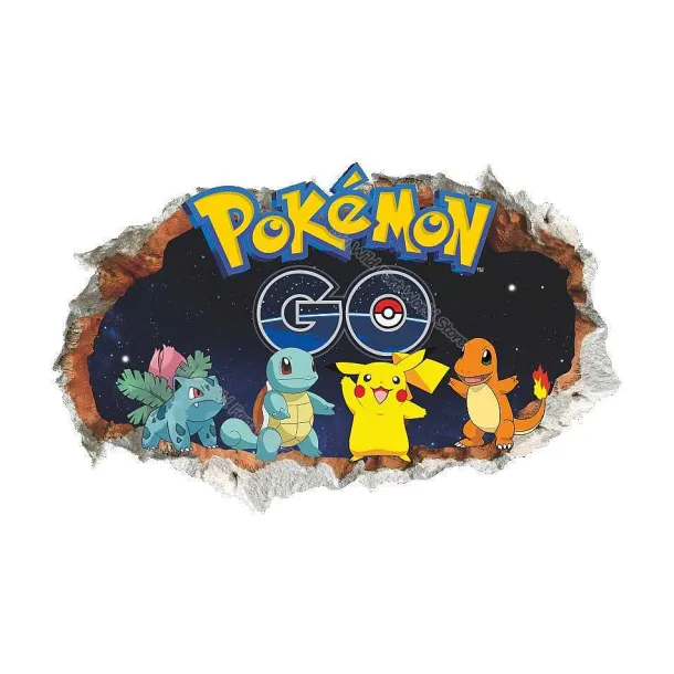 Wandsticker In Verschiedenen Pokemon Motiven