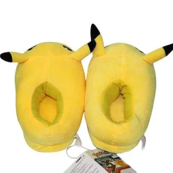 Warme Plusch Pokemon Hausschuhe Fur Kinder (Pikachumotiv)
