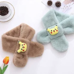 Weicher Schal Fur Kinder Mit Pikachu Motiv