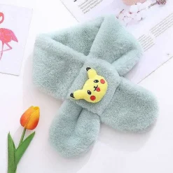 Weicher Schal Fur Kinder Mit Pikachu Motiv
