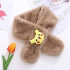 Weicher Schal Fur Kinder Mit Pikachu Motiv