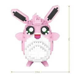Wigglytuff Knuddeluff Pokemon Baustein Set