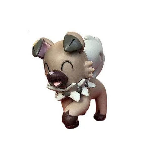 Wuffels Rockruff Lycanroc Evolution Figuren Pokemon (3 Motive Zur Wahl)
