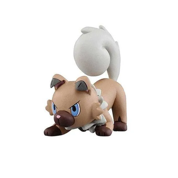 Wuffels Rockruff Lycanroc Evolution Figuren Pokemon (3 Motive Zur Wahl)