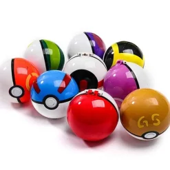 1X Pokeball (Ca. 7Cm) Mit Figur - Verschiedene Pokebälle Zur Auswahl