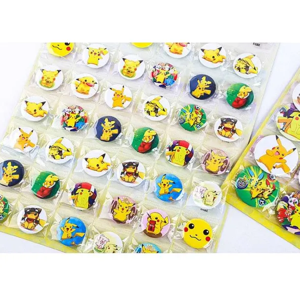 48X Pokemon Anstecker Set