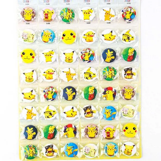 48X Pokemon Anstecker Set
